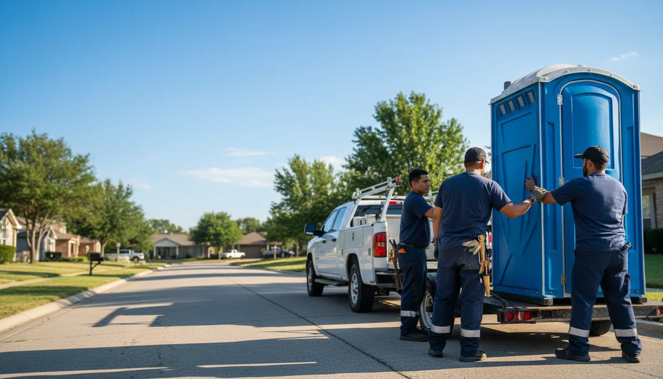 Portable Toilet Rental in Rochelle, IL near me
